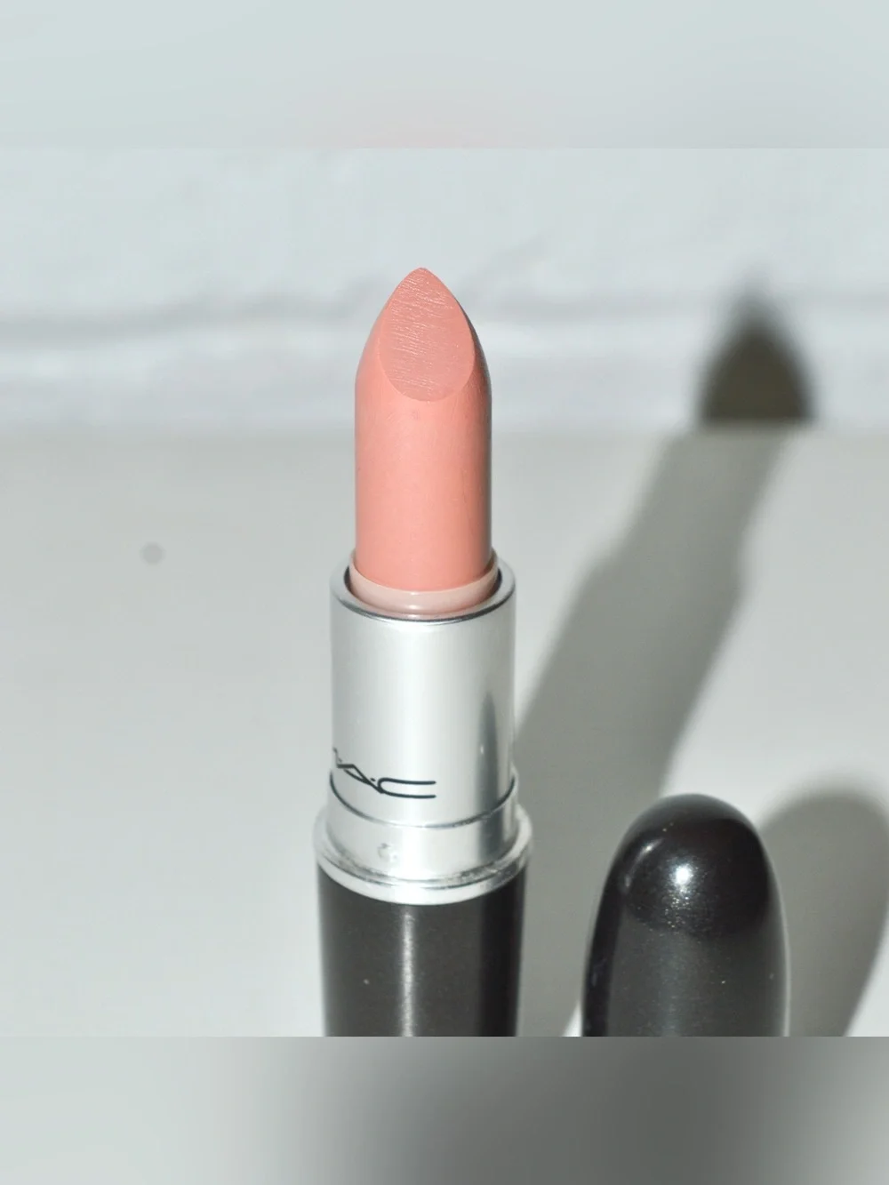 MAC Cosmetics Lipstick *HUE* Discontinued Rare Perfect Pink Nude Like New